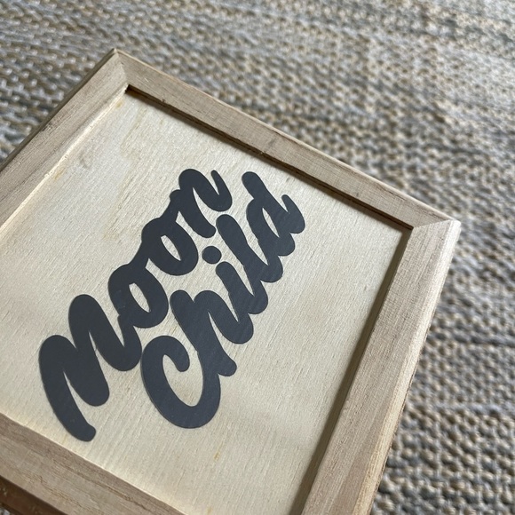 New custom made moon child 6” wood trinket box wooden - Picture 12 of 14